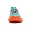 New LiNing Jie Ao 2 Cushioning Anti Slip And Wear Resistant Rebound Low Top Outdoor Basketball Shoes Men's Cyan Orange ABFV013-2