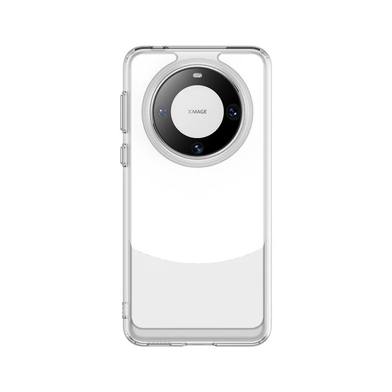 For Huawei Mate 60 Pro Case Transparent TPU Capa Huawei Mate 60 Pro Plus Case Luxury Silicone Bumper Protector Mate 60 Pro Cover Mate 60 Pro