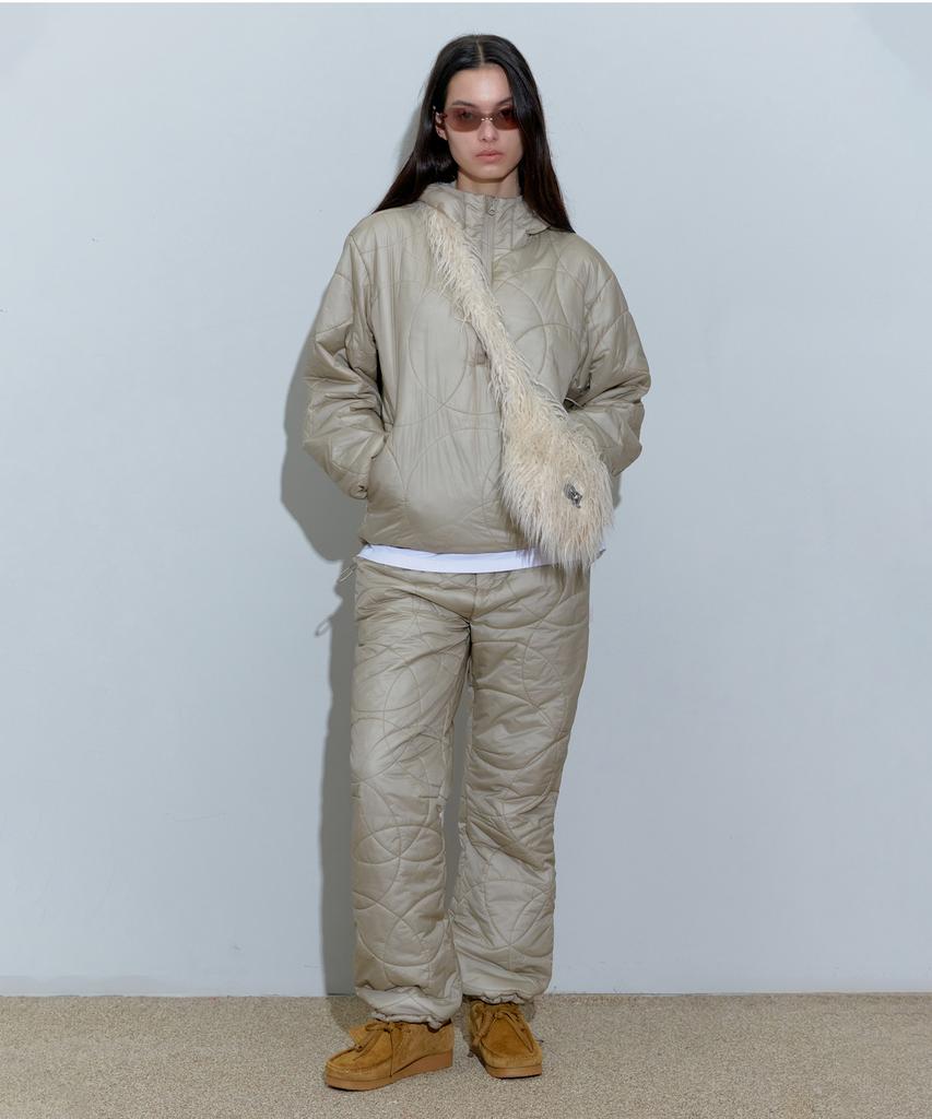 SCULPTOR Primaloft® Quilted Pants D.Beige