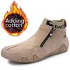 DAGY popular retro style Martin boots men's leather large size men's shoes high top wear-resistant outdoor rest