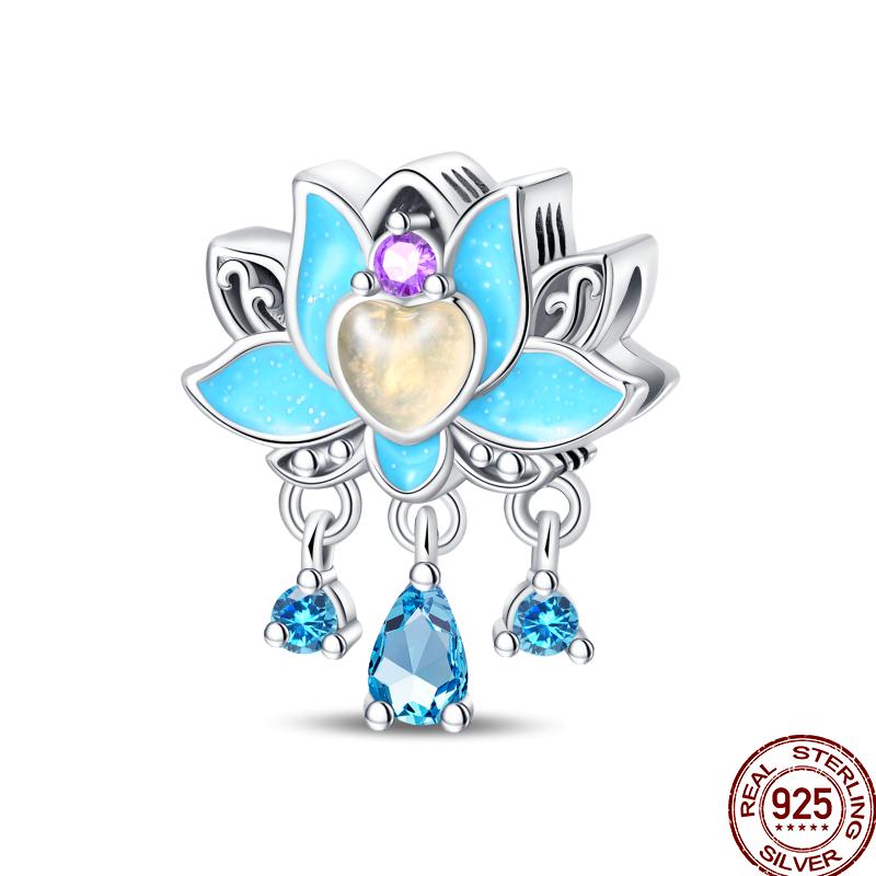 Copper Spring Luminous Insect Butterfly Series Flower Element Gift Beads Suitable For Pan Original Bracelet