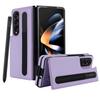 Custodia per penna, porta carte, telefono ZFOLD6 Custodia in pelle con schermo pieghevole ZFOLD4 e fibbia magnetica.