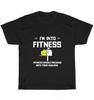 Jsem do fitness Vtipné Poštovní doručovatel Pošťák Poštovní pracovník Dárek Tričko