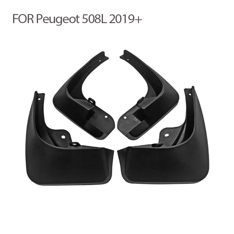 For Peugeot 508L 508 Mudguard Fender Mud Flaps Guards Splash Mudflaps Car Accessories Front Rear 4pcs