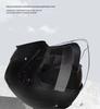 Casco Certificado para Vehículos Eléctricos con Doble Visera para Todas las Estaciones, Calidez Invernal, Adecuado para Hombres y Mujeres