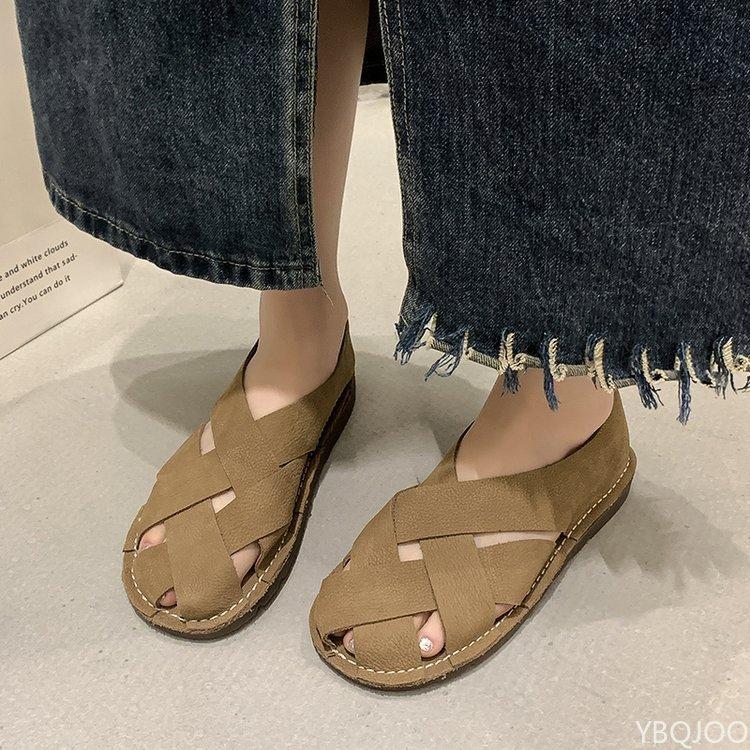 2026 New Casual Fashionable versatile Loafers Slip-on Summer Spring Comfortable women shoes Lightweight breathable flat shoes