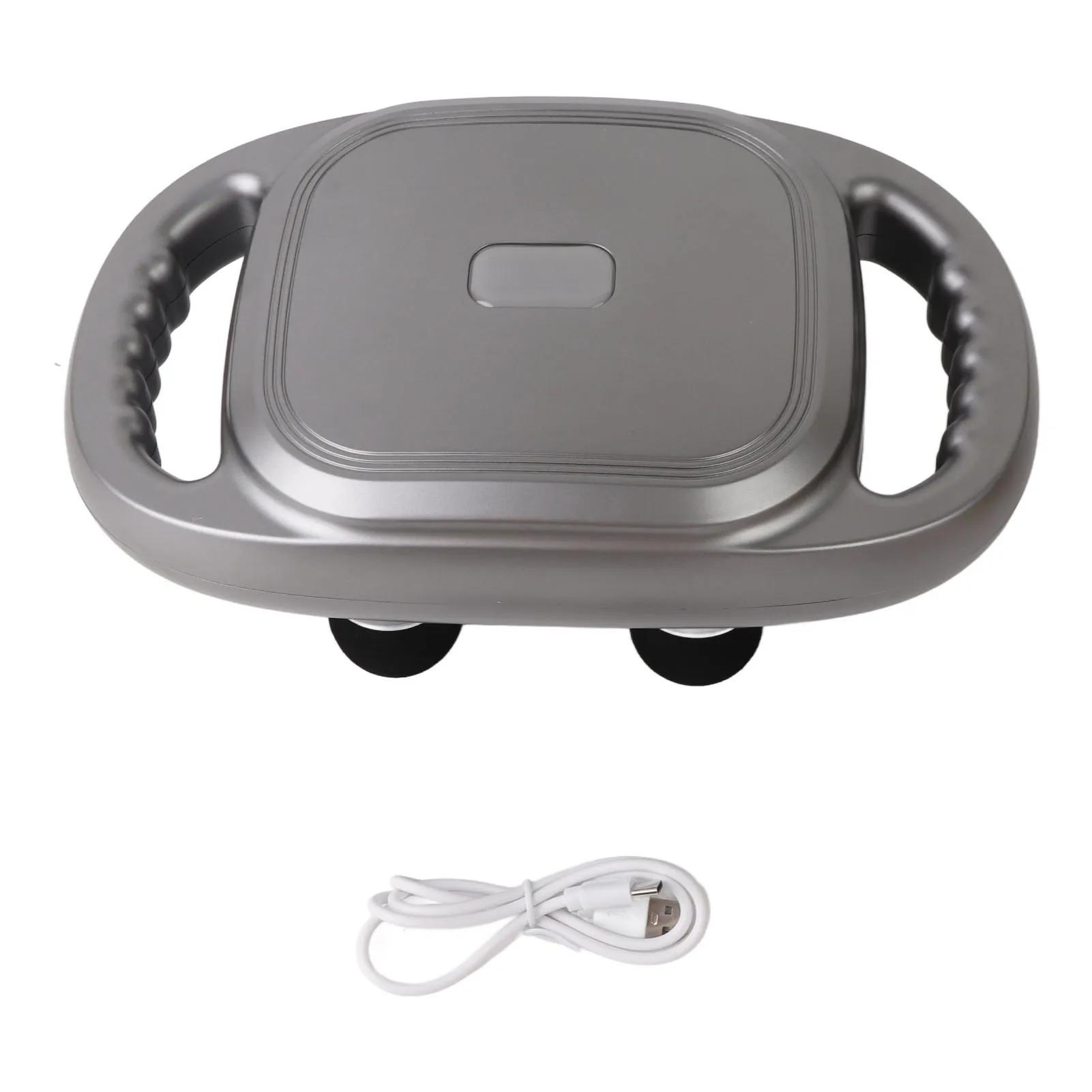 6  Body Massager 6  Muscle Massager High Frequency Vibration Professional 9 Modes 6 Heads Electric Massager for Home Gym серый