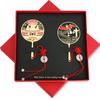 Beijing Tiananmen Metal Bookmark - Custom Engraved Cultural Gift Box