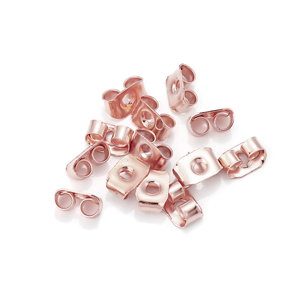 200Pcs/Lot Iron Gold Color Butterfly Scrolls Ear Post For Jewelry Making DIY Blocked Caps Studs Earring Backs Stopper Supplies