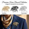 Traditional Zodiac Animal Badge Vintage Brooch Pins New Lapel Pin  Women Men