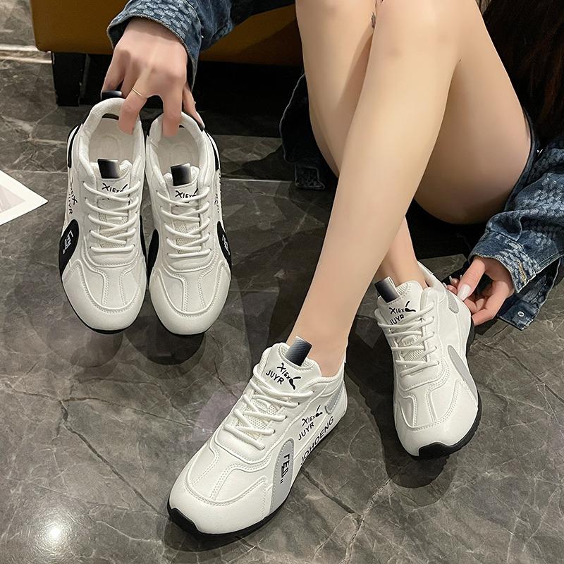 Women Designer Sneakers Summer Leather Waterproof Casual Sports Shoes Women Lightweight Breathable Non-slip Platform Sneakers