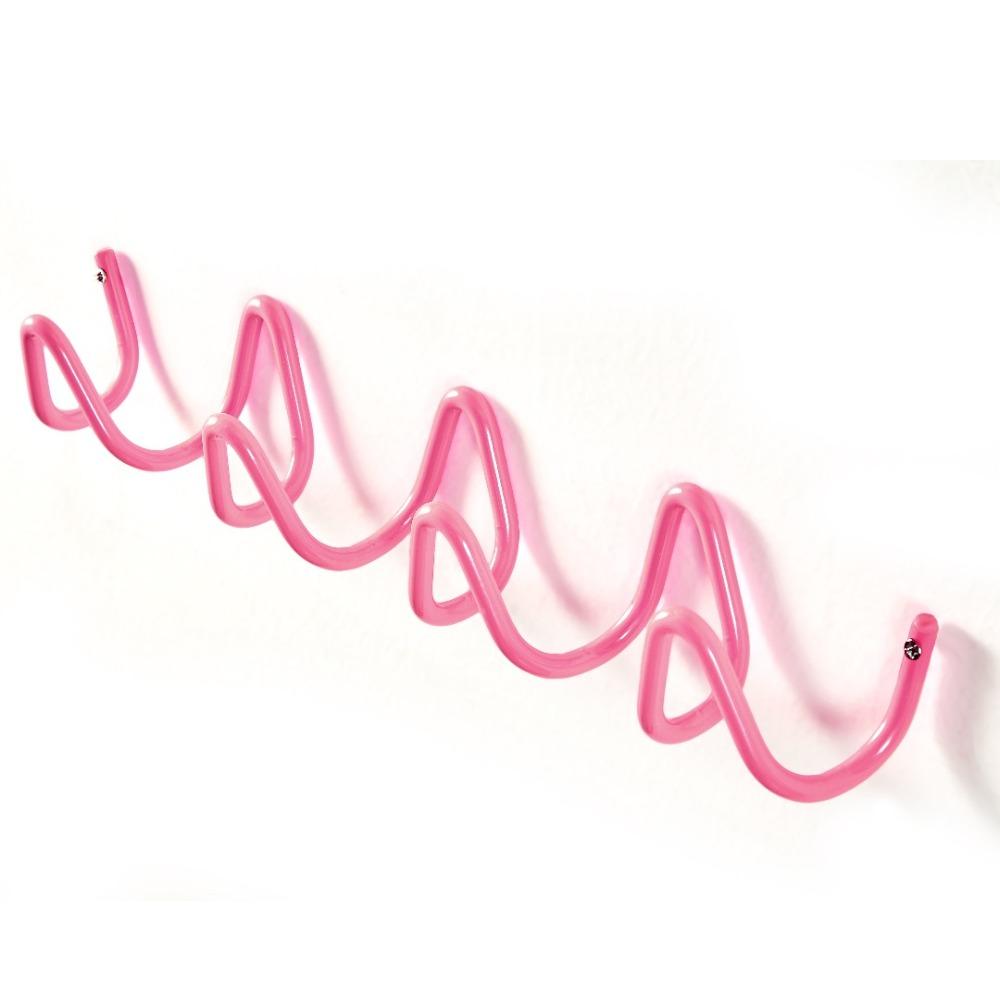 Wellenförmiger Metallwandhaken Wasserdichter an der Wand montierbarer Kleiderhaken für die Türrückseite Platzsparend Feuchtigkeitsbeständiger Schlüsselhakenständer Handtücher