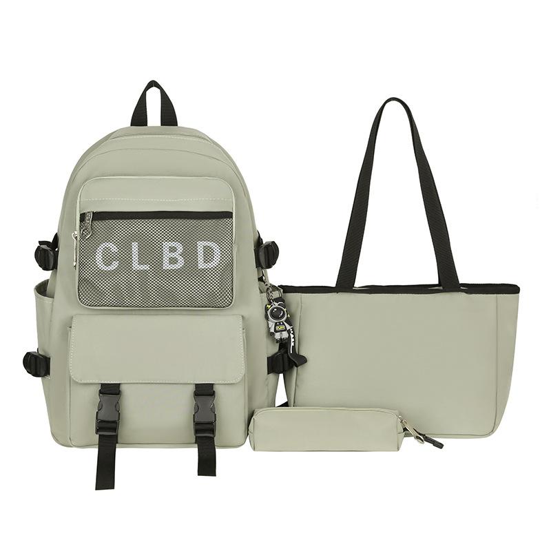Men's Backpack Middle School Student Backpack Women's Schoolbag