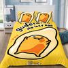 Funny Lazy Egg Duvet Cover Pillowcase,G-Gudetama Bedding Set Adult Boy Girl Bedroom Decoration Single Double Large Size