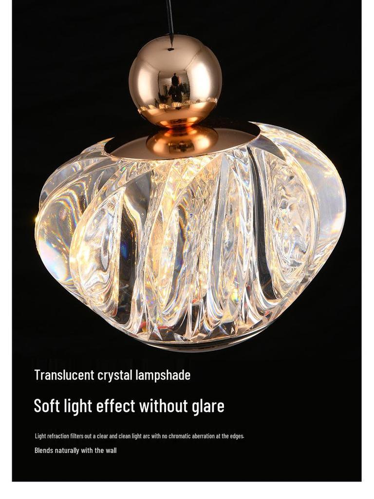 Adjustable Modern Minimalist Pendant Light for Bedside, Bar, or Entrance - Luxurious High-End Design