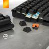 BAROCCO MiSTEL MD770 RGB Separate Wired 85 Black Orange Double MX Backlight Macro Media Key Support Authorized Distributor (English Layout/blue