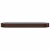 Raised Garden Bed Galvanized Steel 450 X 140 X 36 Cm Brown