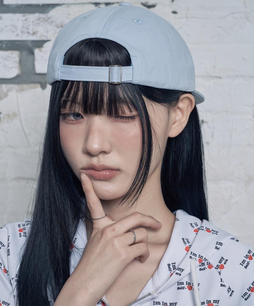 VENHIT Heart Rhythm Flat-Brimmed Cap_Blue