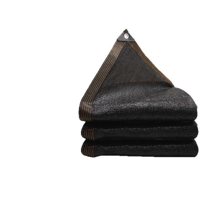 Outdoor Black Sunshade Net: Courtyard, Greenhouse, & Flower Shade; Heat Insulation & Sun Protection