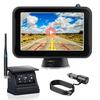 Stynxro Backup Camera Monitor Wireless Backup Camera with Digital Signal Interference Dash Solar Magnetic IP67 Night DIY Installation In 1 Switchable