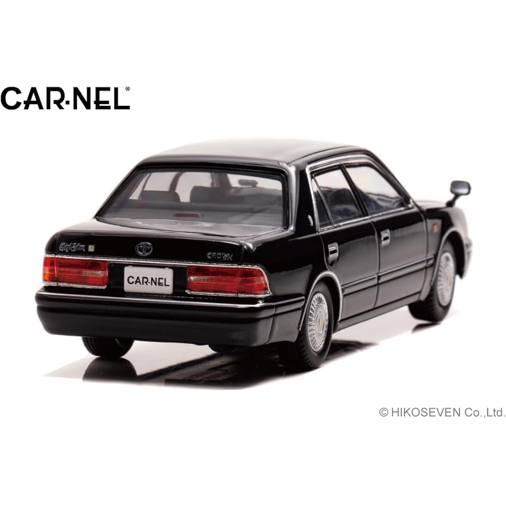 CARNEL 1/43 Scale Toyota Crown Royal Saloon G (JZS155) 1999 Black Finished Model
