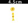6Pcs10Cm 4.5Cm 7.5Cm 4Inch Arrow Disc-Spinning Plastic Pawnchess For Board Game And Card Game Accessories