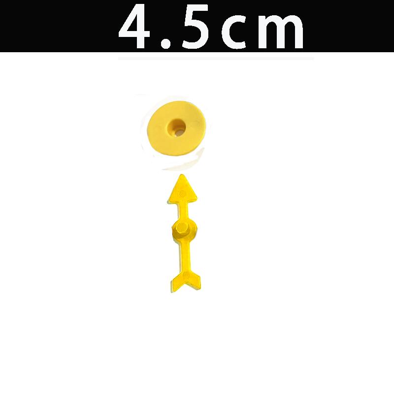6Pcs10Cm 4.5Cm 7.5Cm 4Inch Arrow Disc-Spinning Plastic Pawnchess For Board Game And Card Game Accessories
