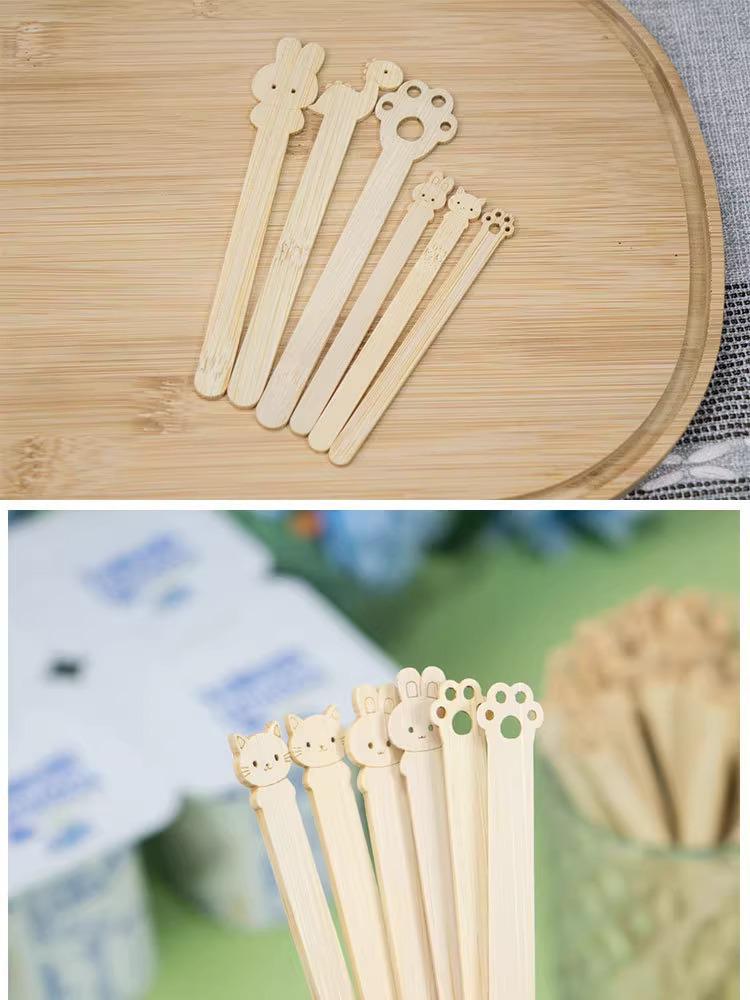 Colorful Wooden Popsicle Sticks for DIY Crafts, Children's House Models, and Architectural Materials.