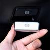 Black/Silver ABS Car Foot Brake Release Button Cover For Benz GLA GLE GLS 16-19