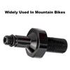 Bike Valve Adapter Conversion Tool Aluminum Alloy Rear Shock Absorber Inflatable Joint Bike Valve Adaptor Tool