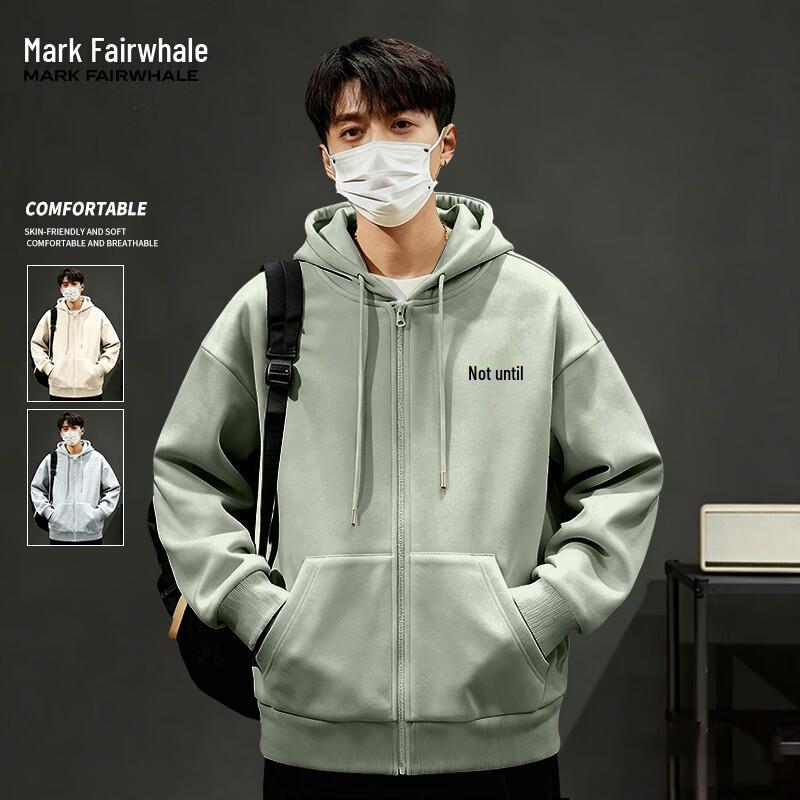 

Mark Fairwhale Men s Loose Fit Hooded Sweatshirt M
