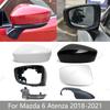 Car Side Mirror Cover Lower Bottom Cap Lid Rearview Mirror Frame Lens Glass For Mazda 6 Atenza 2018