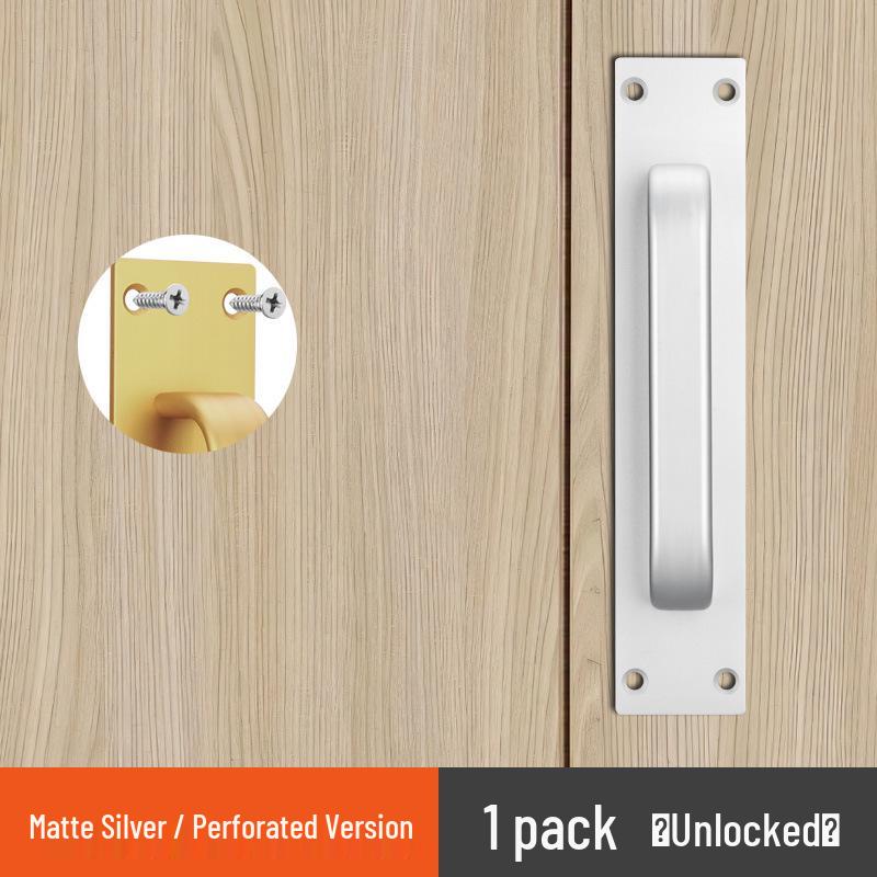 Self-Adhesive Door Pull Handle for Bathroom, Bedroom, or Sliding Doors