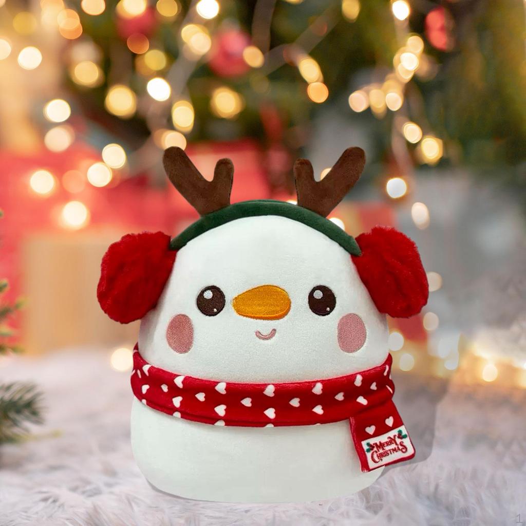 Christmas Toy Doll Xmas Party Favors Comfortable Home Decoration Gift Hugging Stuffed Animal for