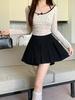 2026 Plus Size Women's Spring Pleated Short Skirt - Slimming Fit