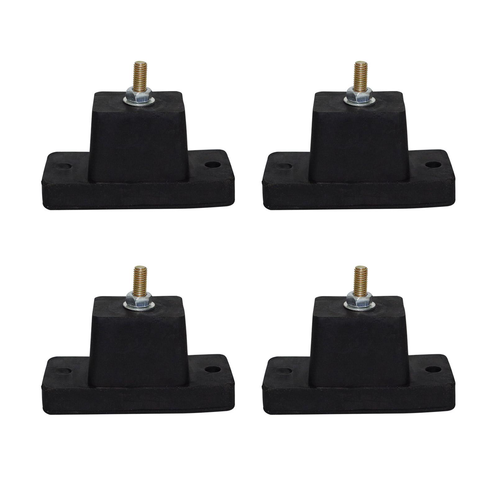 

4 шт. Кронштейн кондиционера Виброгасящие подушки Амортизирующие для Наружных блоков Снижение шума Резиновые опоры