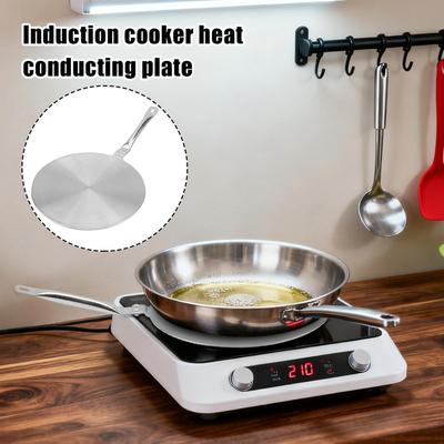 Induction Converter Plate Even Heat Distribution Gadget Heat Diffuser Induction Cooktop Adapter For Apartment Home Dorm Small