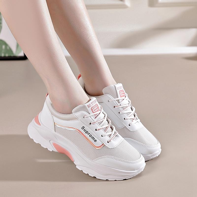 Fashion Women's Running Shoes Cushioned And Lightweight Sports Shoes Walking Sneakers