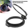 Camera Lens Filter Ring, Durable Quick Switch, Multi-Size Lens Filter Holder, Aluminum Alloy Material, for Wide-Angle Prime Zoom Lenses, Achieves Bett