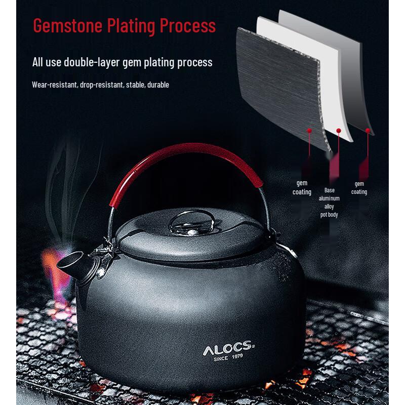 ALOCS Portable Outdoor Camping Kettle