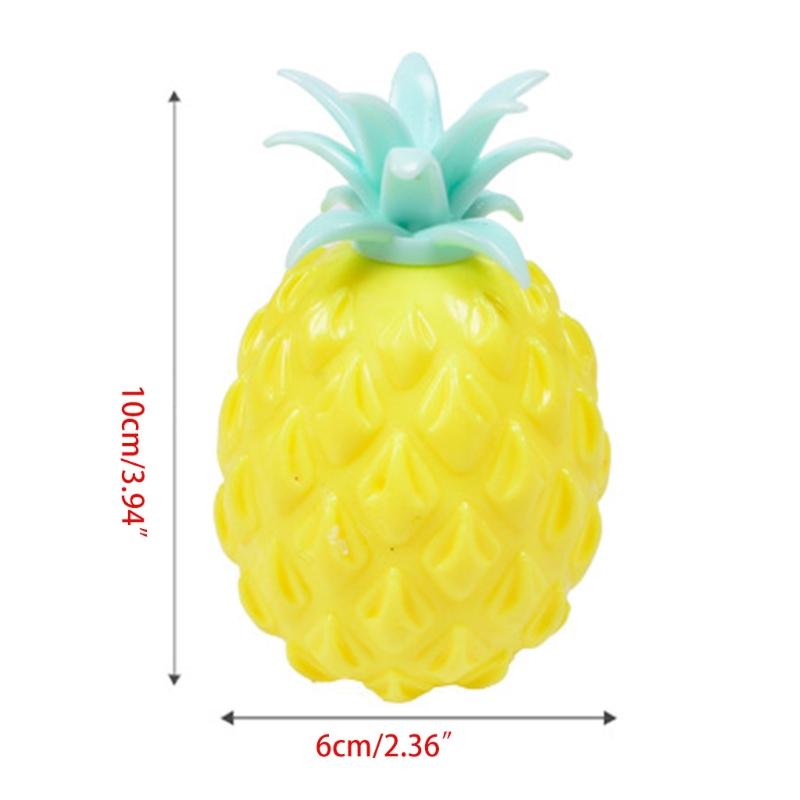 Pineapple Anti Stress Squeeze Ball Funny Vent Decompression Relief Anxiety Toys For Children