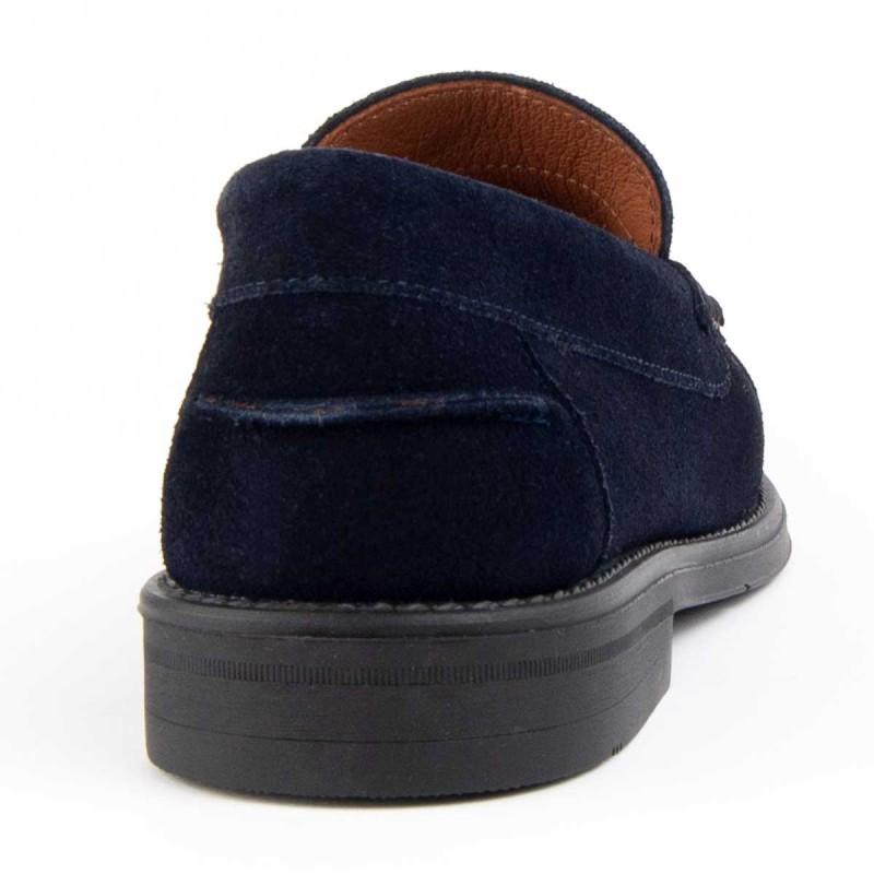 Herren-Leder-Mokassin. Purapiel Moretto4 102882