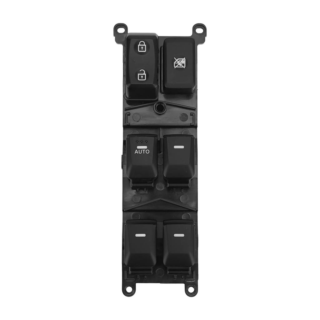 Power Window Switch 93570‑1W155 Master Window Control Switch Replacement for KIA RIO Pride 4‑Door LHD 2012‑2015