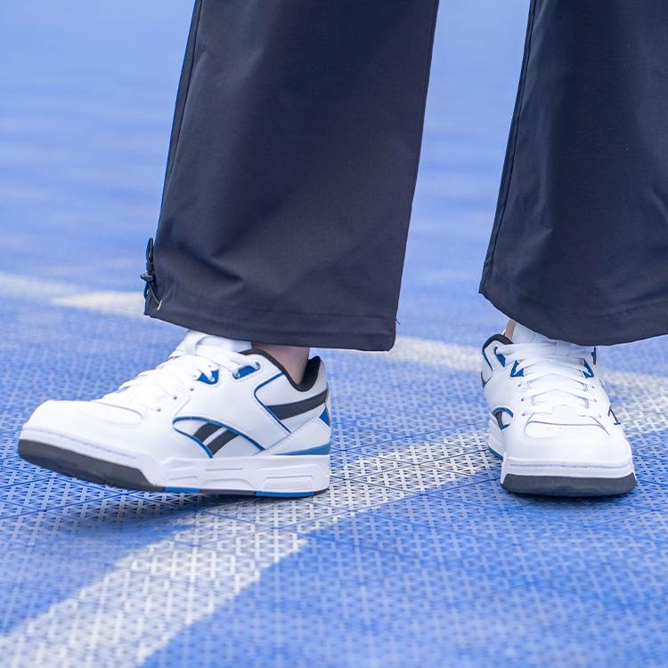 Reebok BB4500 DMX White Vector Blue Unisex Sneakers Black 100204820