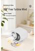 Versatile Turbo Clip Fan: Stroller, Umbrella, Selfie Stick, Cycling Charger, Night Light, Lanyard, Compact.