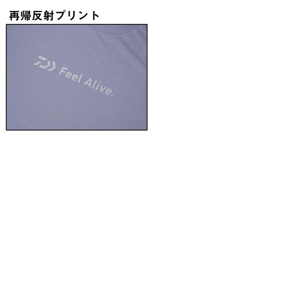 Daiwa Sunblock Dry Shirt 25DE-9525 White, Size 2XL