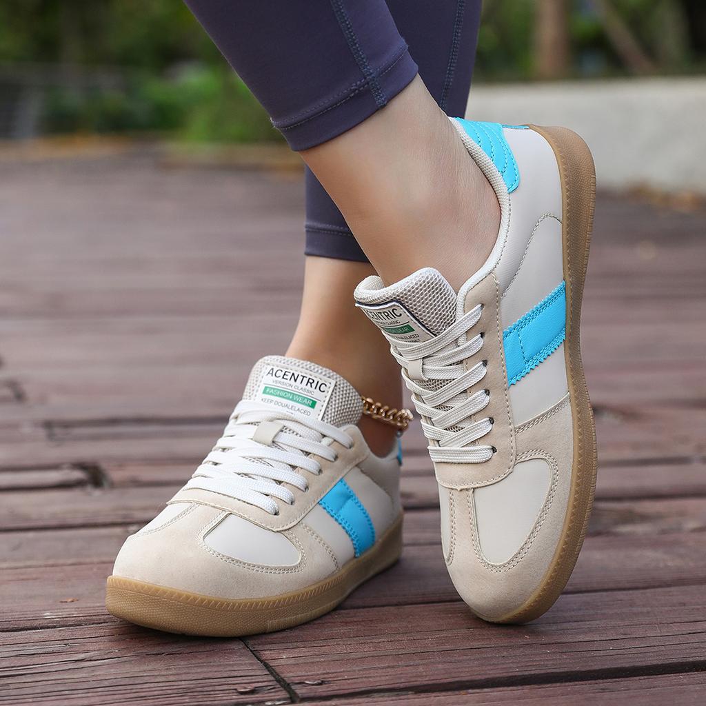 TUINANLE Women Sneakers Spring Non-slip Round Toe Women Flats Shoes Shallow Bow Casual Sneakers