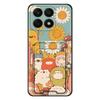 Shockproof Cartoon Phone Case For Honor X8a 4G Soft Case Cover Card Slot Silicone Protective Full Wrap Cute Back Cover
