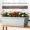 Vegetable Growing Box Flowerpot with Drainage Holes Thickened Edge Strong