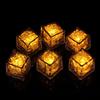 Luminous LED Ice Cubes - Seven-Color Changing Lights for Weddings & Bars
